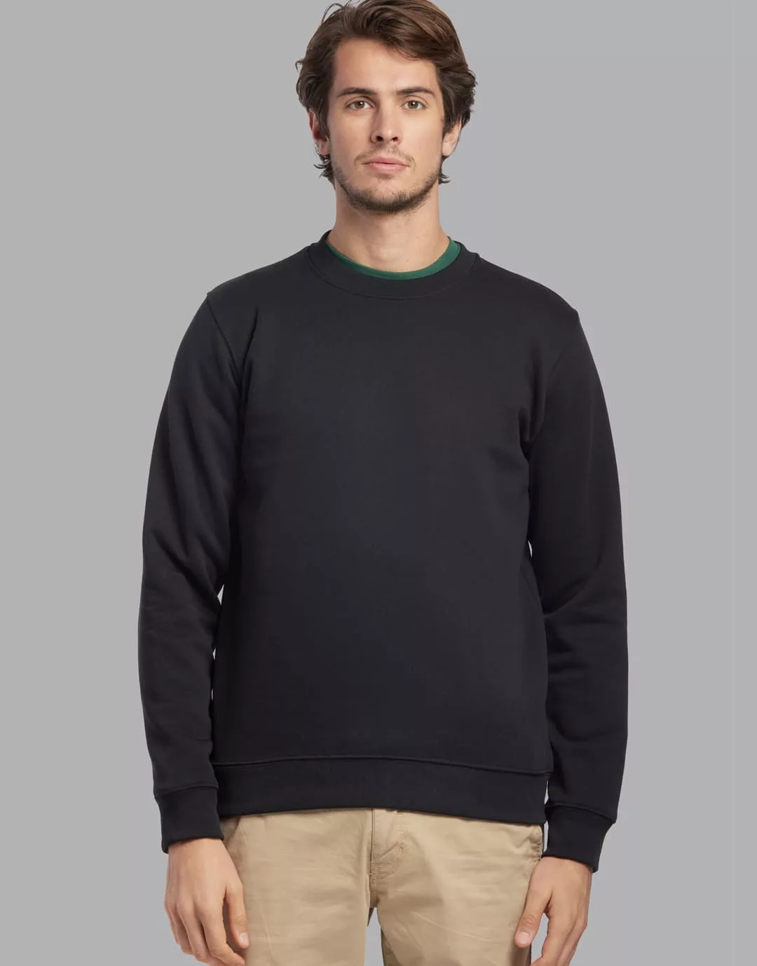 Sweat Made in France Col Rond-noir-1