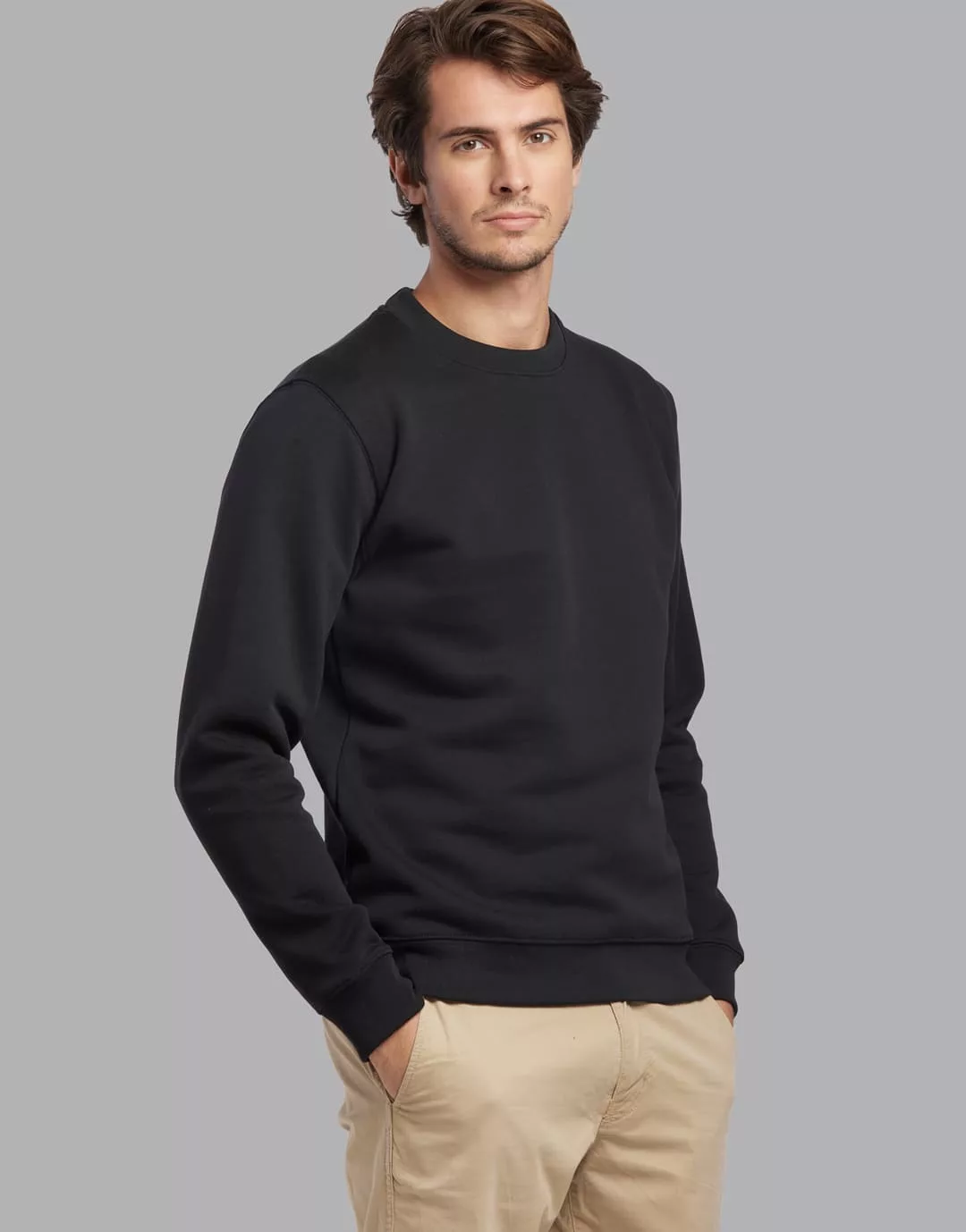 Sweat Made in France Col Rond-noir-2