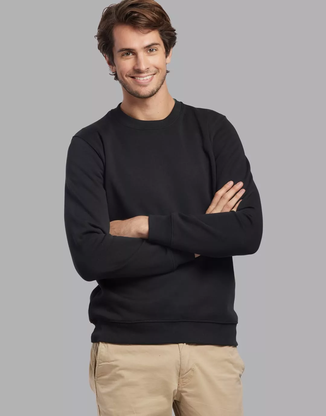 Sweat Made in France Col Rond-noir-3