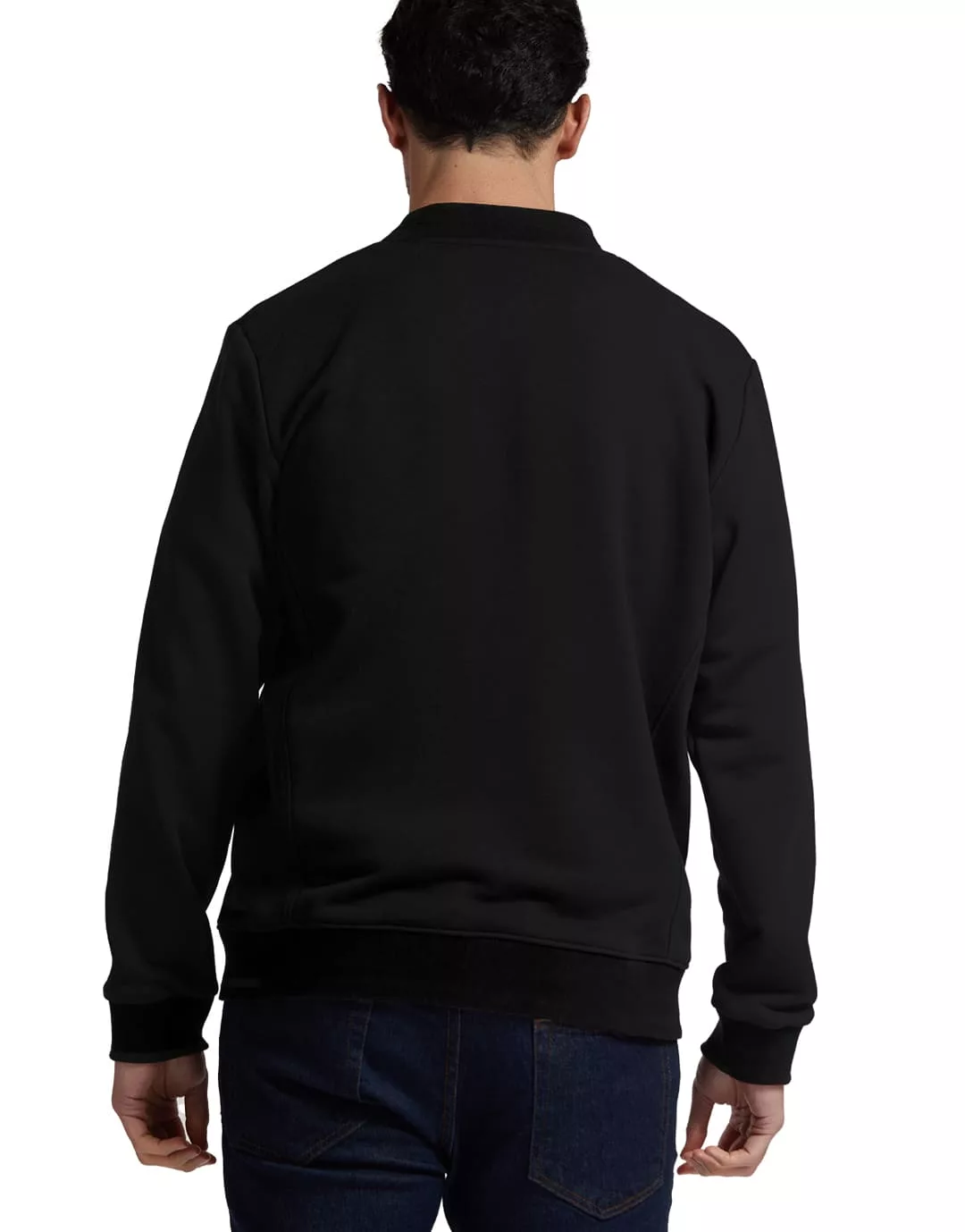 Sweat Zip Made in France Col Rond-noir-3