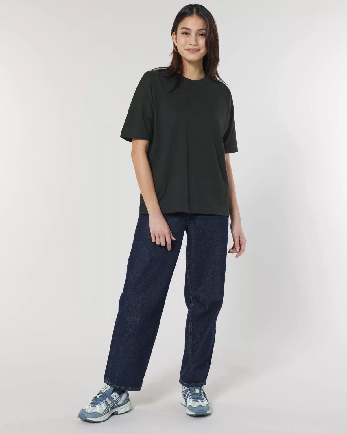 T-shirt Coton Bio Blaster-black-1