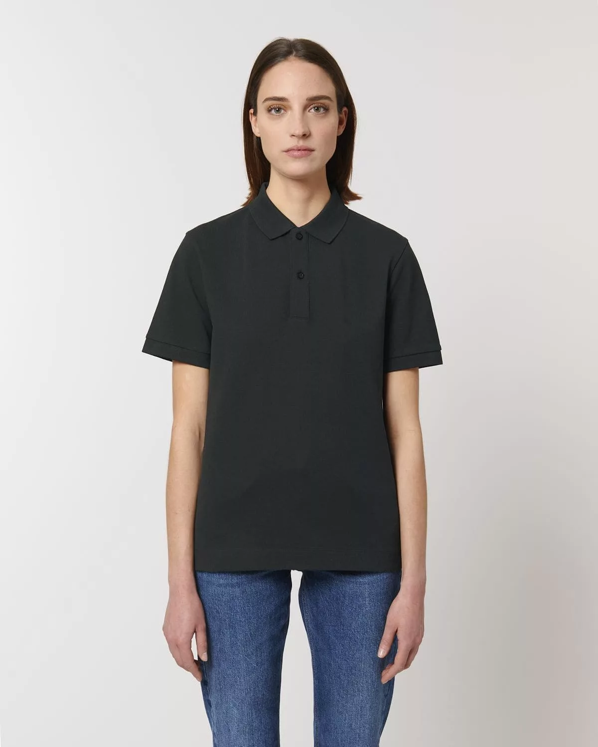 Polo Manches Courtes Coton Bio Prepster-Black-1