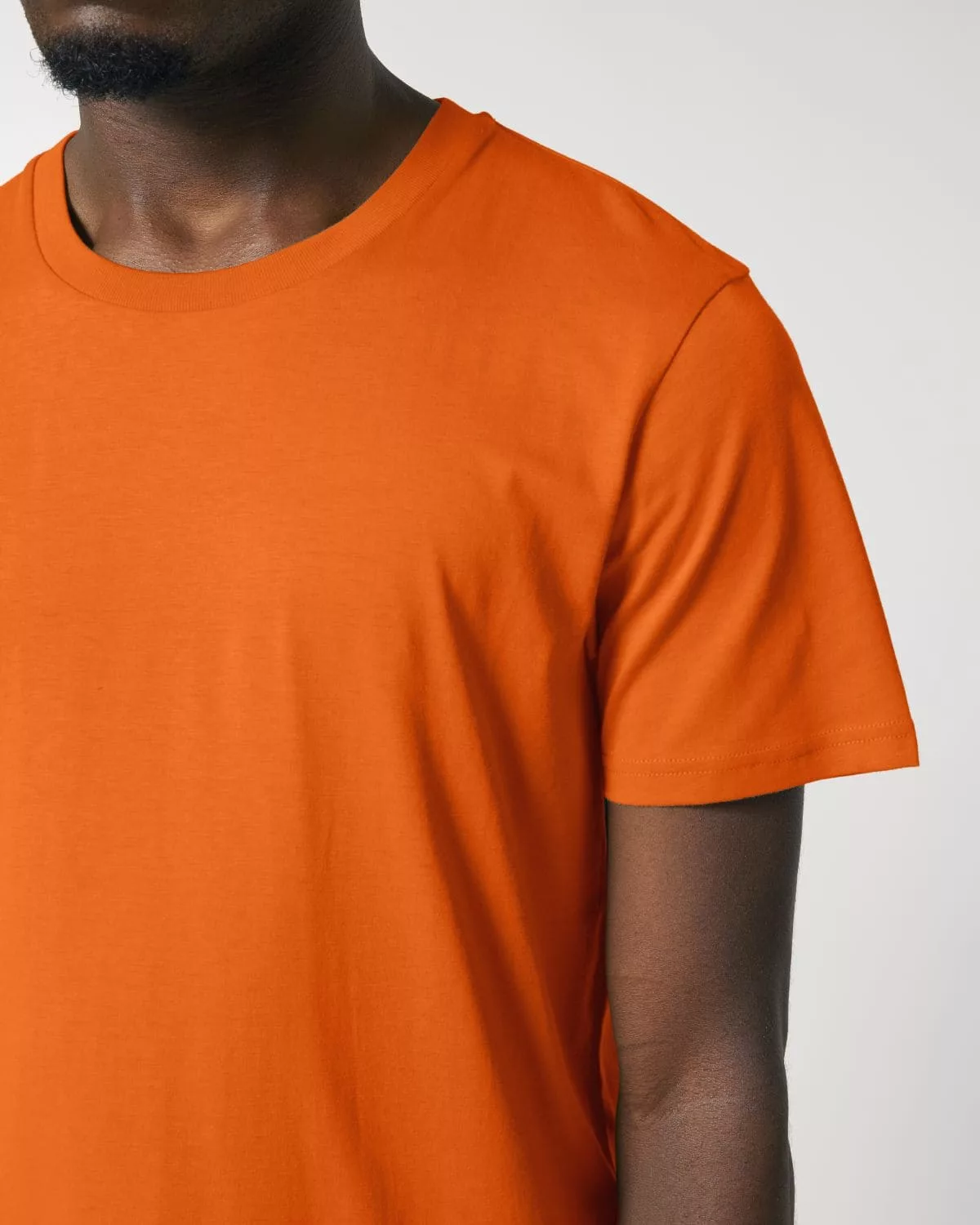 T-shirt Col rond Crafter-Bright Orange-2
